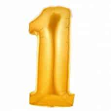 Cijfer folie ballonnen +/- 100cm